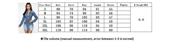 Summer Denim Dress y2k Women Button Party Mini Dresses Spring Autumn Vintage Vestidos Robe Slim Ladies Office Shirt Jeans Dress - Image 5