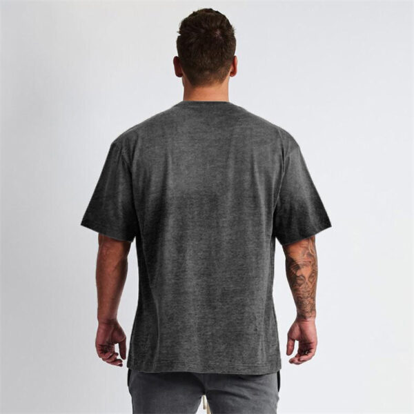 Cheap Price Plus Size Workout Gym Shirts Men Short Sleeves O Neck Breathable Comfortable Tops Athletic Men's Sports T shirts