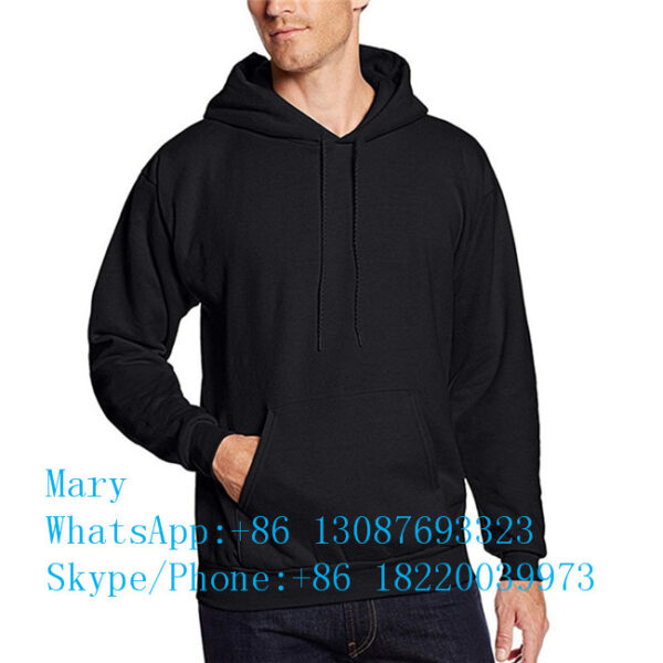 Wholesale custom plus size top quality mens hoodies pullover sweatshirt