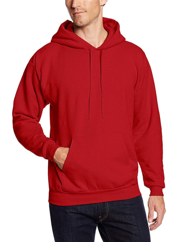 Wholesale custom plus size top quality mens hoodies pullover sweatshirt - Image 6