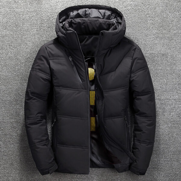 fashion Winter coat wear Eco-friendly man jacket Warm short down jacket 2022