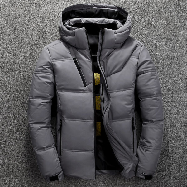 fashion Winter coat wear Eco-friendly man jacket Warm short down jacket 2022 - Image 2