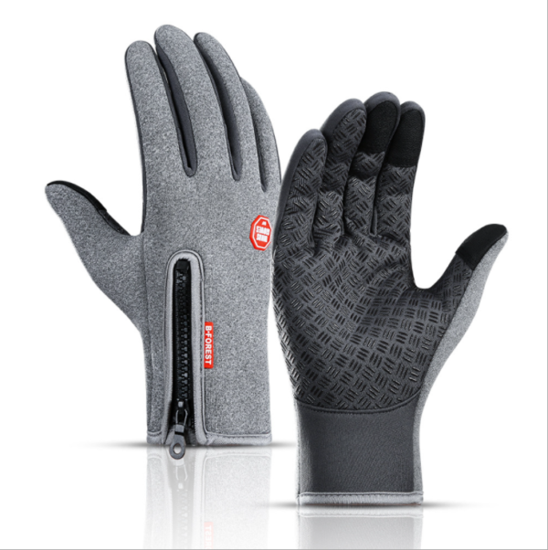 Winter Fleece Lined Thermal Warm Gloves for Outdoor Sports Ski Snowboard Skating Snowmobile Waterproof Windproof - Image 3