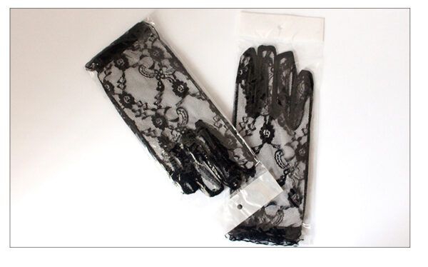 YILIMI Factory Wholesale Sexy Sunscreen Gloves Women Wedding Mittens Full Finger Girls Lace Short Gloves - Image 5