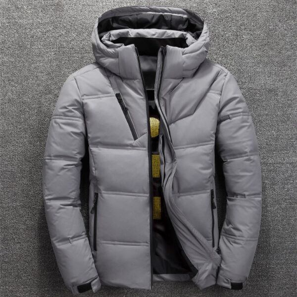 fashion Winter coat wear Eco-friendly man jacket Warm short down jacket 2022 - Image 3