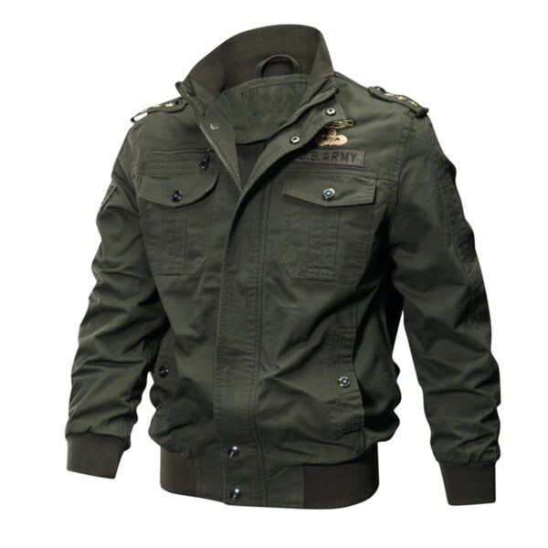 2022 High Quality Military Mens Pilot Jacket Winter Fleece Jackets Warm Thicken Outerwear Plus Size Jacket - Image 4