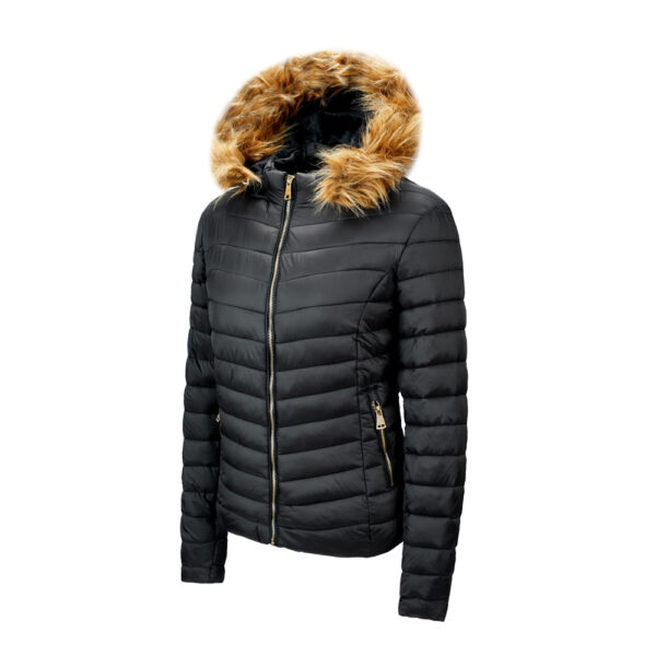 Women Hooded Winter Coat chaquetas de elegante Thicken Quilted Puffer Jacket Warm Parka jacket - Image 2