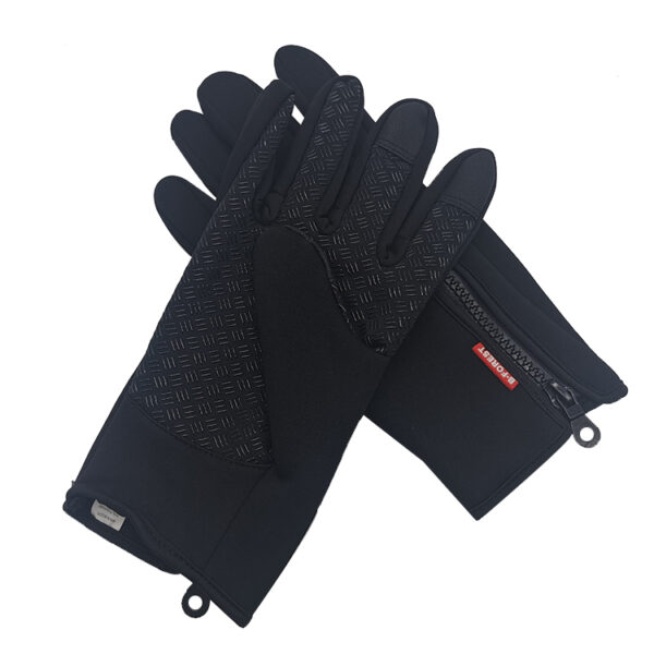 Winter Fleece Lined Thermal Warm Gloves for Outdoor Sports Ski Snowboard Skating Snowmobile Waterproof Windproof - Image 6