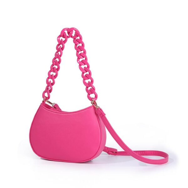 Lovely cute girls purse and handbag simple design small chain ladies phone shoulder bag customize - Image 5