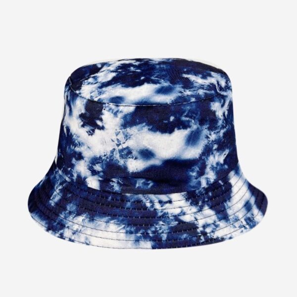 Wholesale Fashion Tie Dye Bucket Hat Outdoor Fisherman Hat Double-sided Wearing Designed Adult Reversible Bucket Hat Cap - Image 3